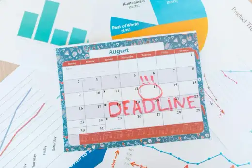 Deadlines are unforgiving