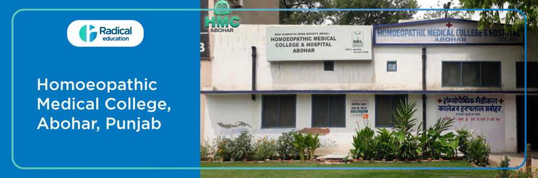 Homoeopathic Medical College, Abhohar, Punjab 2025-2026 Courses, Fees, Admission