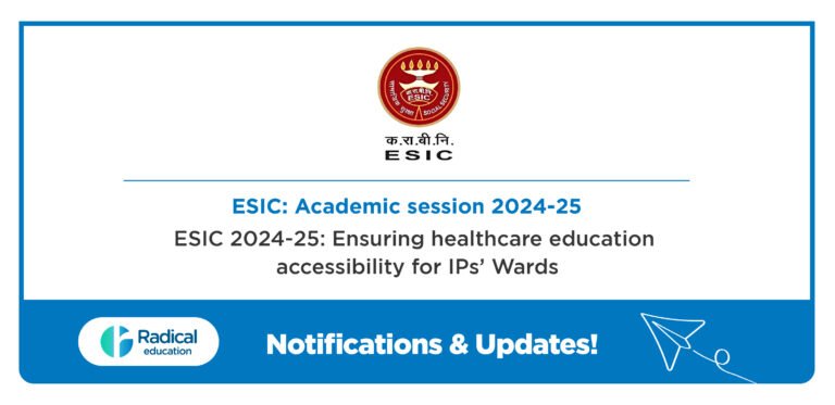 ESIC Counseling updates