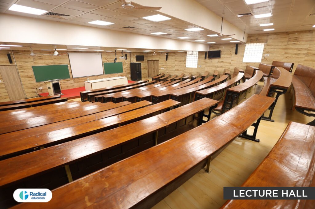 lecture hall at Ganesh Shankar Vidyarthi Memorial Medical College, Kanpur