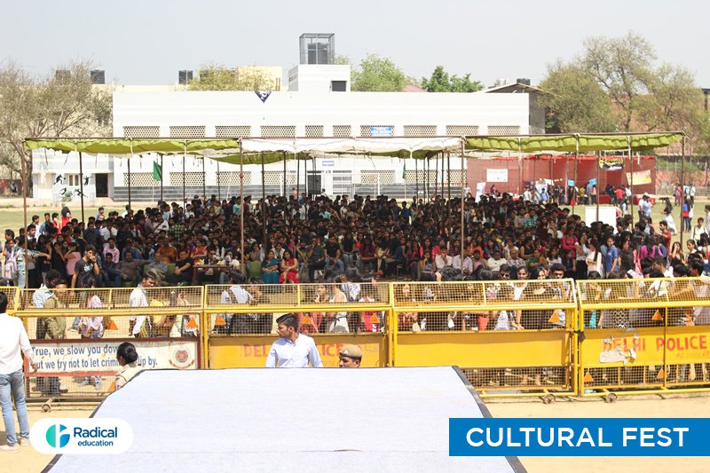 cultural fest at Moti Lal Nehru Medical College