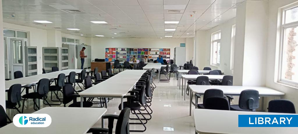 library at Uma Nath Singh Autonomous State Medical College Society 