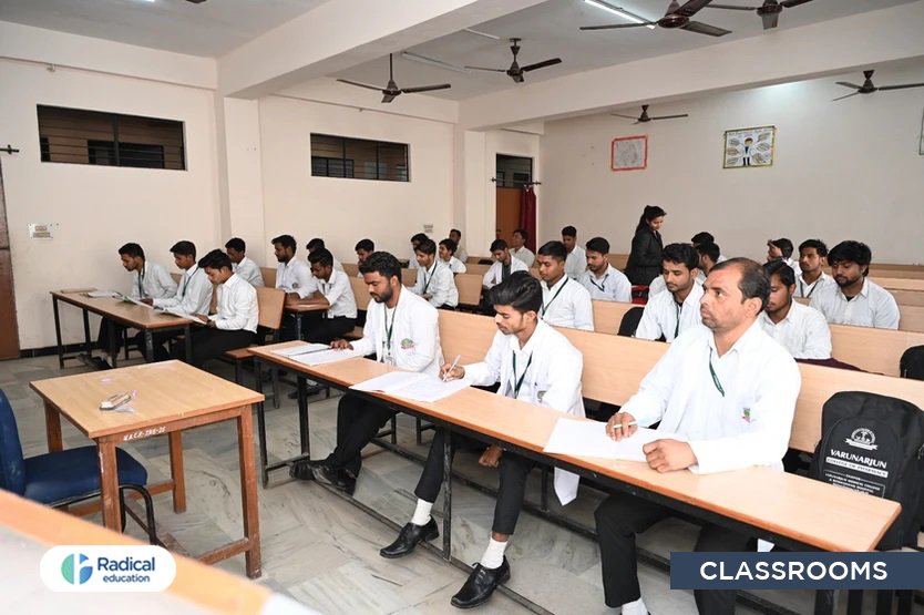 classrooms at Varun Arjun Medical College