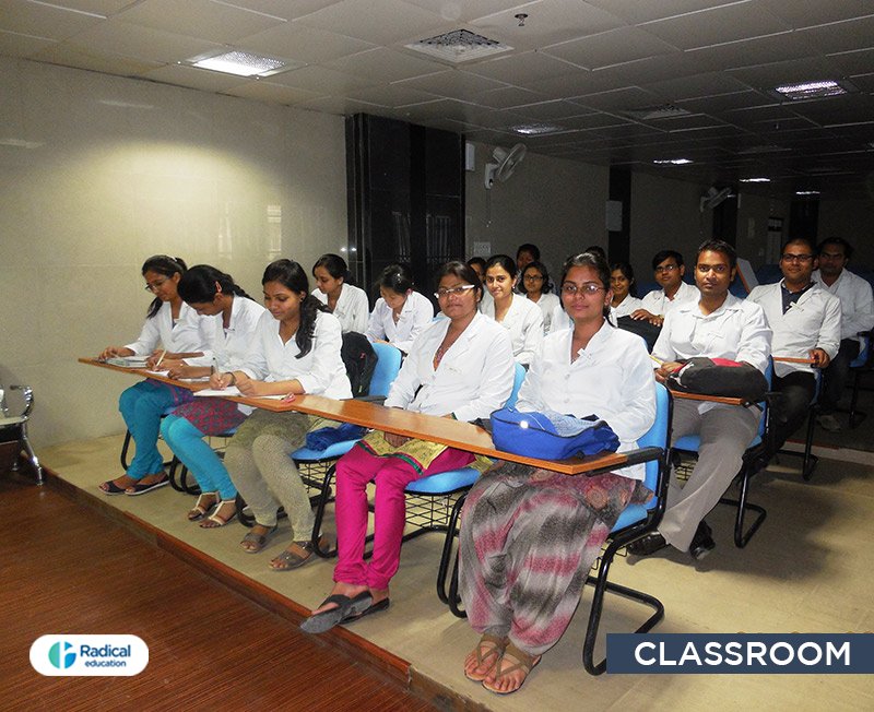 classrooms at King George’s Medical University, Lucknow 