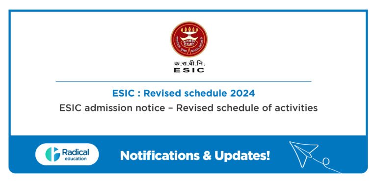 ESIC-Counseling updates