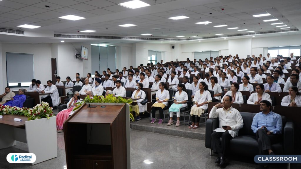 classroom at AIIMS, Rai Barailey