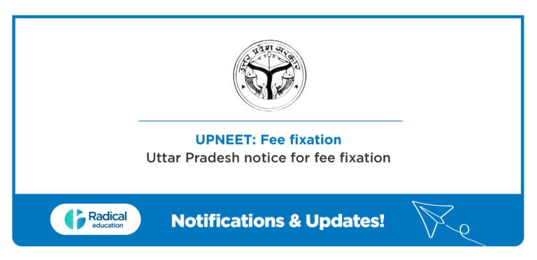 Uttar Pradesh notice for fee fixation