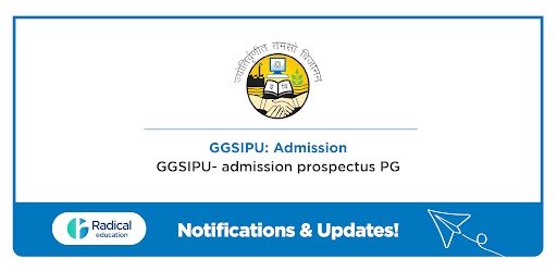 GGSIPU- Admission prospectus PG