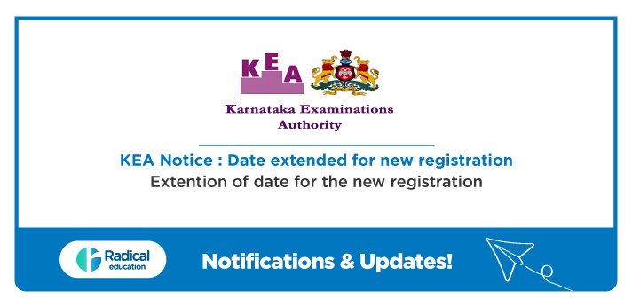 KEA notice: Extention of date for the new registration