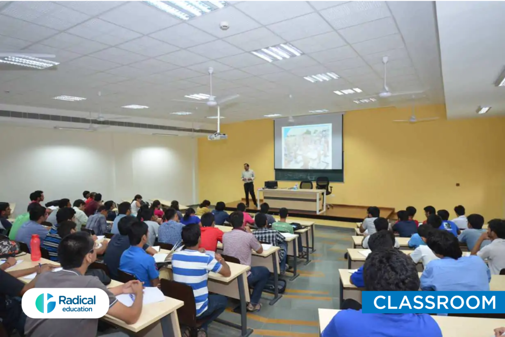 Classroom at Chaudhary Charan Singh University, Meerut