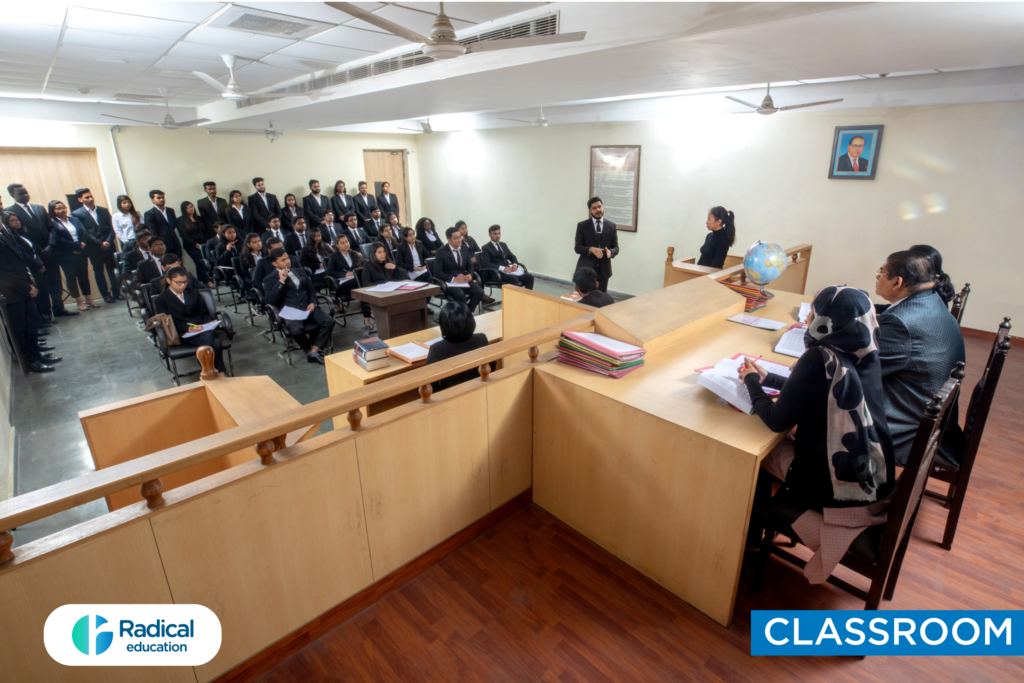 classroom at SHUATS