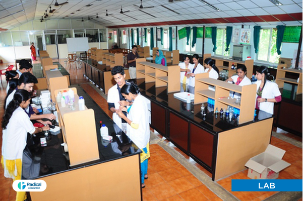 Lab of Dr Shakuntala Ayurvedic Medical College