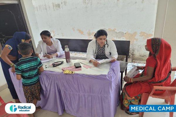 Medical camp at CS Ayurvedic Medical College and Hospital