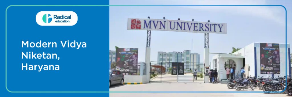 Modern Vidya Niketan - [MVN University], Palwal