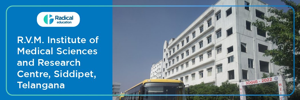 RVM Institute of Medical Sciences and Research Centre, Siddipet 2025-2026 (UPDATED) Fees Structure, Cutoff, Admission Process