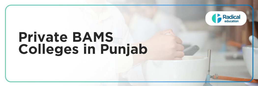 Private BAMS Colleges in Punjab: Admission Process, Eligibility Criteria & Fees