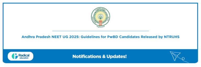 Guidelines for PwBD Candidates