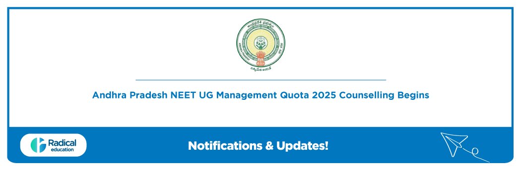 Andhra Pradesh NEET UG Management Quota 2025 Counselling Begins
