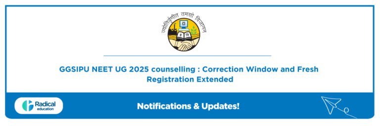 GGSIPU NEET UG 2025 counselling