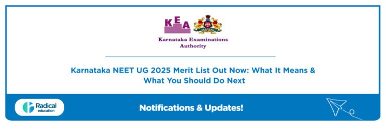 Karnataka NEET UG 2025 Merit List Out Now: What It Means & What You Should Do Next
