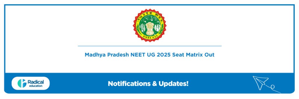 Madhya Pradesh NEET UG 2025 Seat Matrix