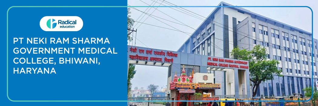 Pt. Neki Ram Sharma Government Medical College, Bhiwani Haryana 2025-26